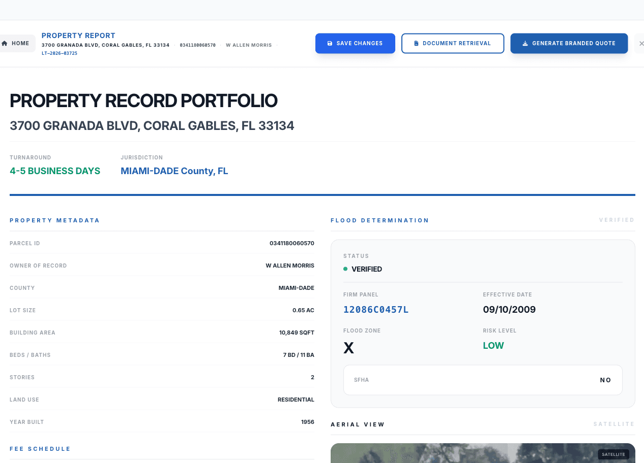 SurveyOS property research screenshot